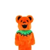Be@rbrick Grateful Dead Dancing Bears Costume Ver. Orange