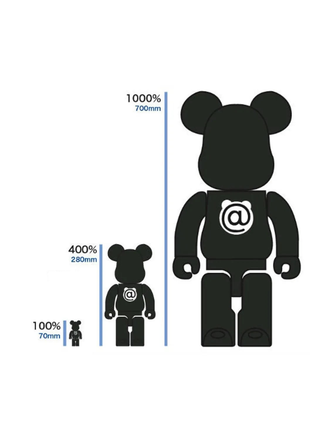 Be@rbrick Grateful Dead Dancing Bears Costume Ver. Orange