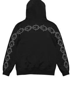 Chrome Zip Hoodie