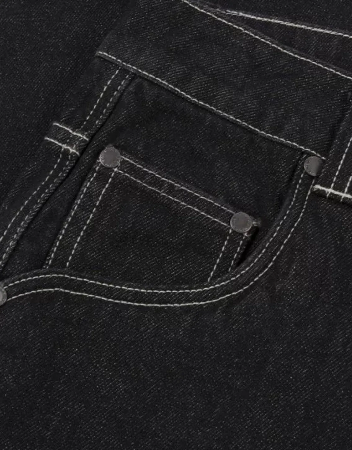Classic Baggy Denim Pants