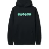 Cubes Embroidered Pullopver Hood