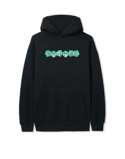 Cubes Embroidered Pullopver Hood