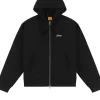 Cursive Small Logo Zip Hoodie