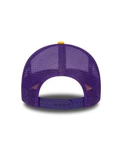 LA Lakers NBA Retro Purple E-Frame Trucker Cap
