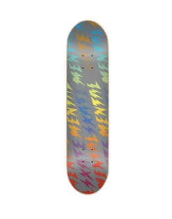 Lightning Bolts All Over Logo Deck