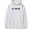 Logo Denim Applique Pullover Hood