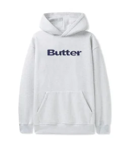 Logo Denim Applique Pullover Hood