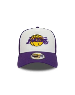 Los Angeles Lakers Team A-Frame Trucker Cap