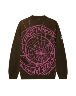 Orbit Spiderweb Knitted Sweater