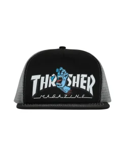 Santa Cruz X Thrasher Screaming Logo Trucker Cap