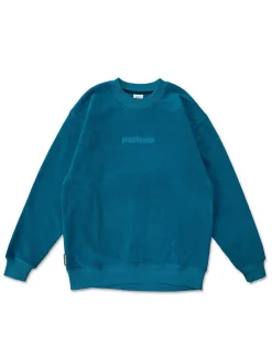 Script Polarfleece Crewneck